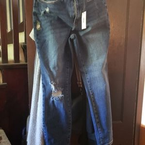 Judy blue high waisted boyfriend fit jeans